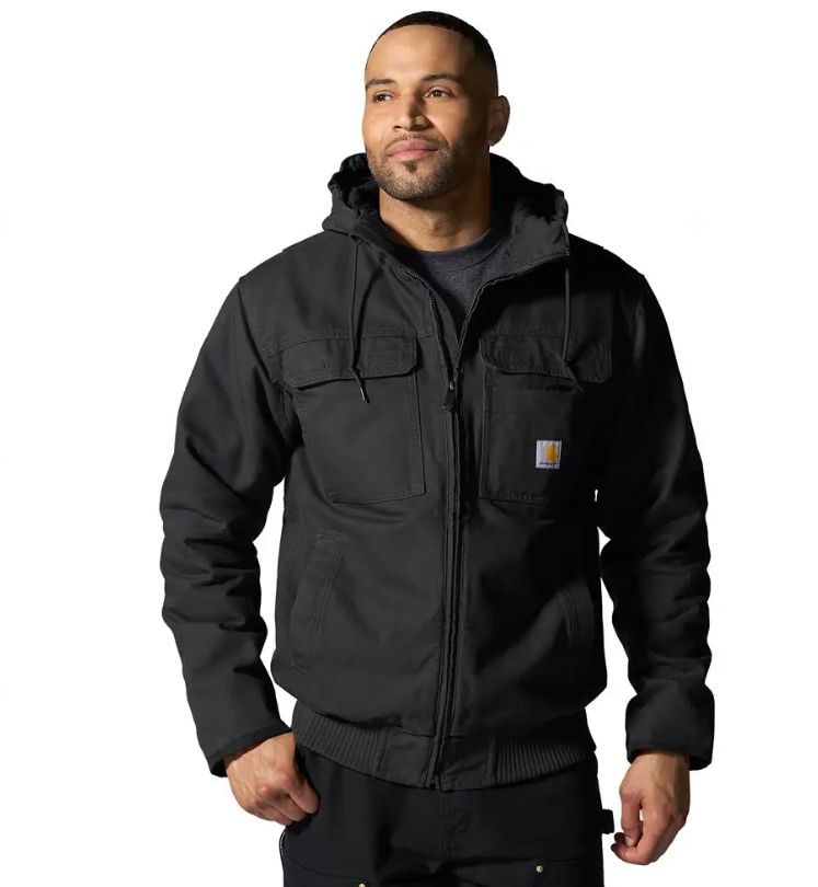 103826 Carhartt® Bartlett Duck Jacke washed+Beanie