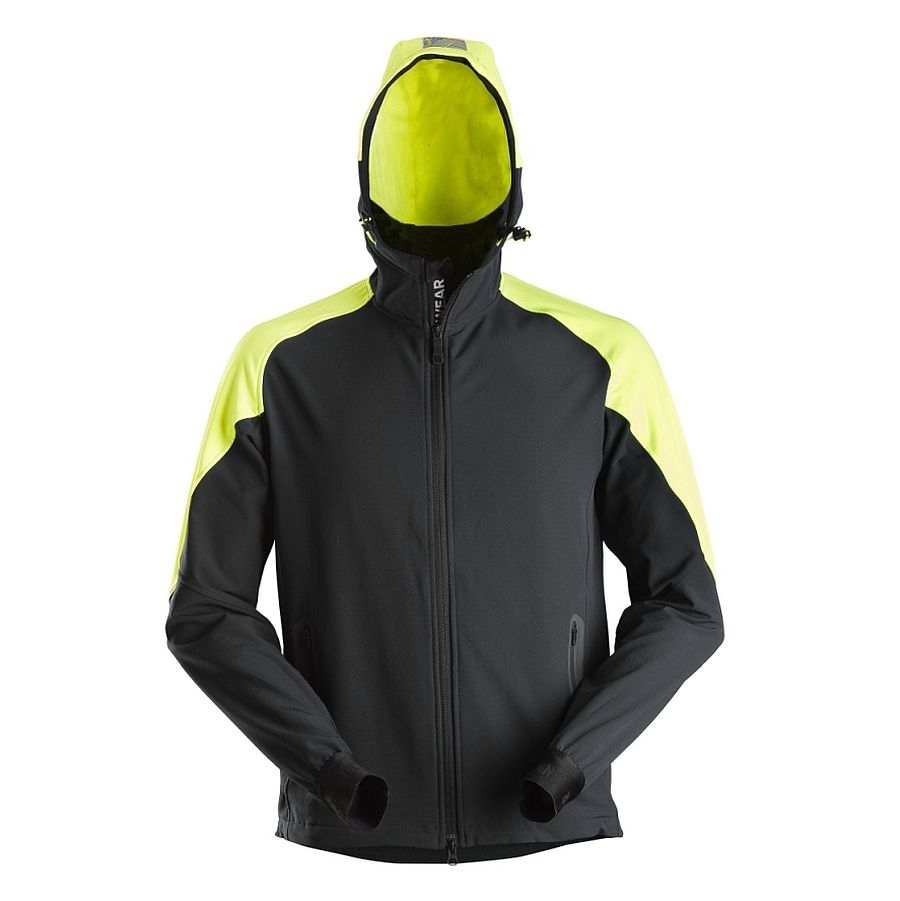 8025 Snickers FlexiWork Neon Kapuzenjacke 8025 Snickers FlexiWork Neon Kapuzenjacke