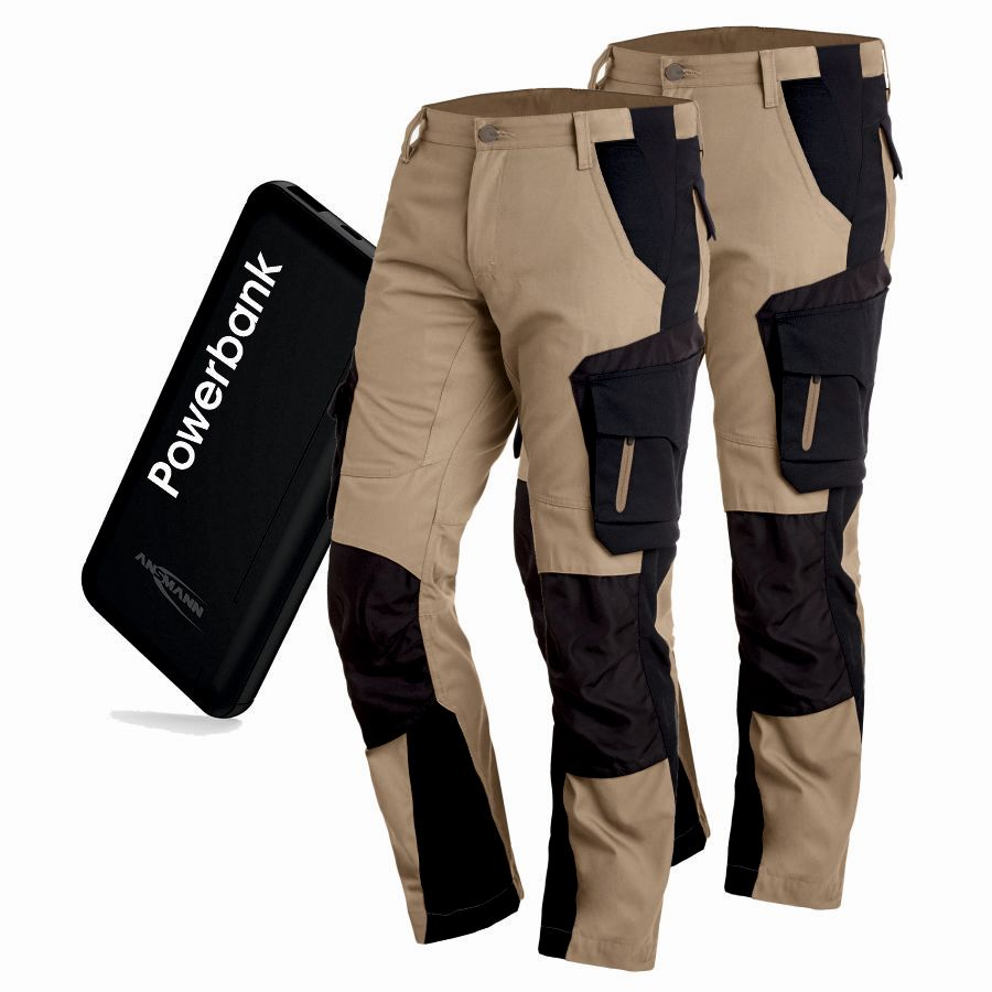 125100 FHB Arbeitshose Florian 2er Pack+Powerbank
