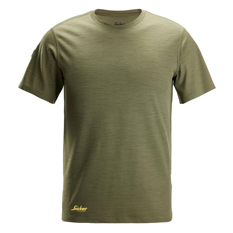 2551 Snickers T-Shirt aus Merinowolle