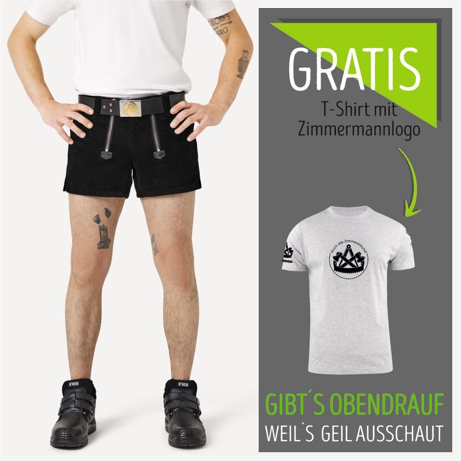 20031 FHB Zunft Short Ferdinand + Zimmermann Shirt
