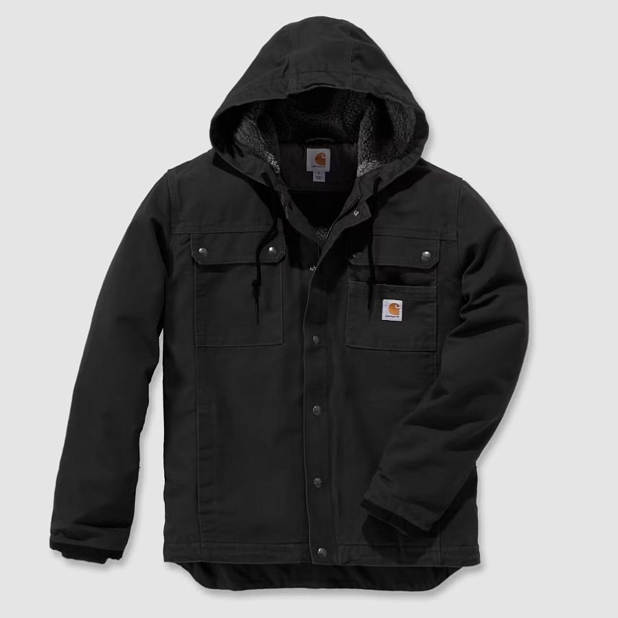 103826 Carhartt® Bartlett Duck Jacke washed+Beanie