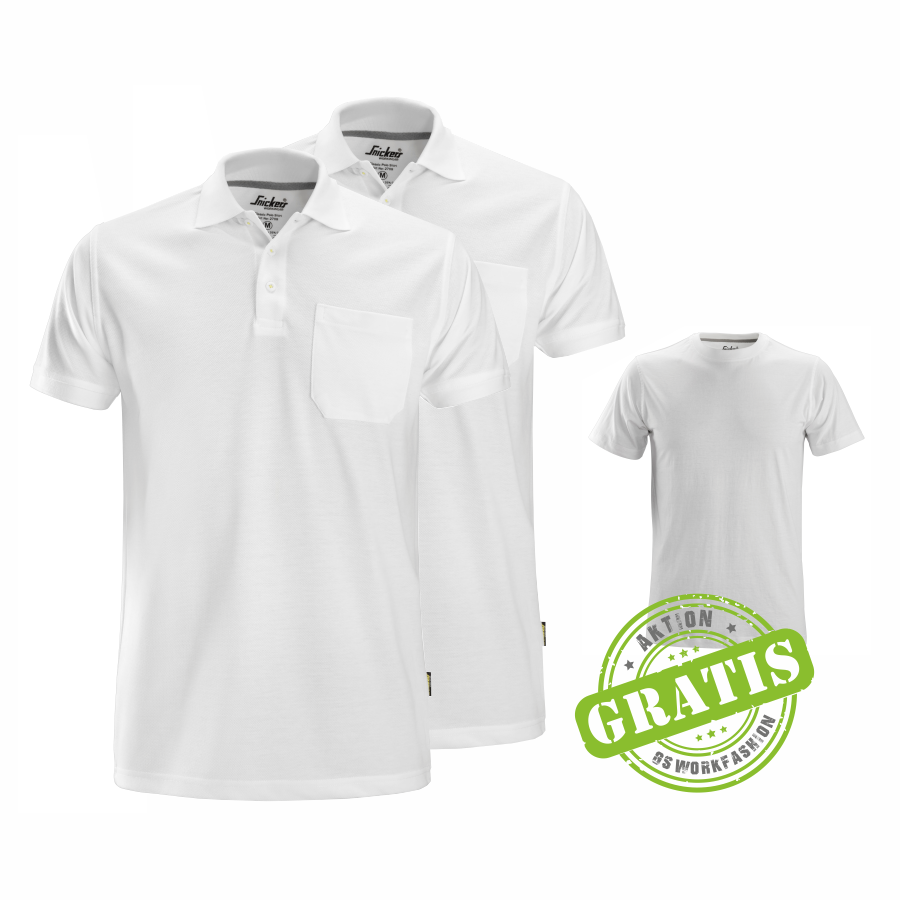 2708 Poloshirt 2er Pack inkl. *GRATIS* T-Shirt 2708 Poloshirt 2er Pack inkl. *GRATIS* T-Shirt