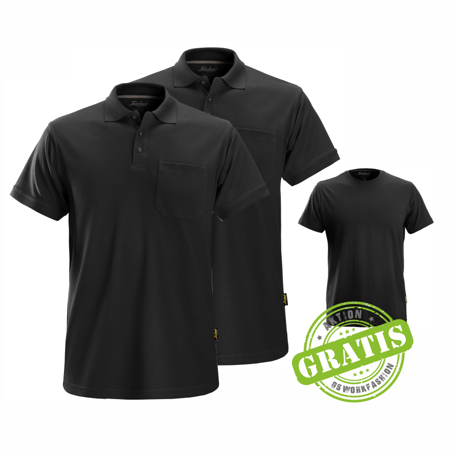 2708 Poloshirt 2er Pack inkl. *GRATIS* T-Shirt 2708 Poloshirt 2er Pack inkl. *GRATIS* T-Shirt