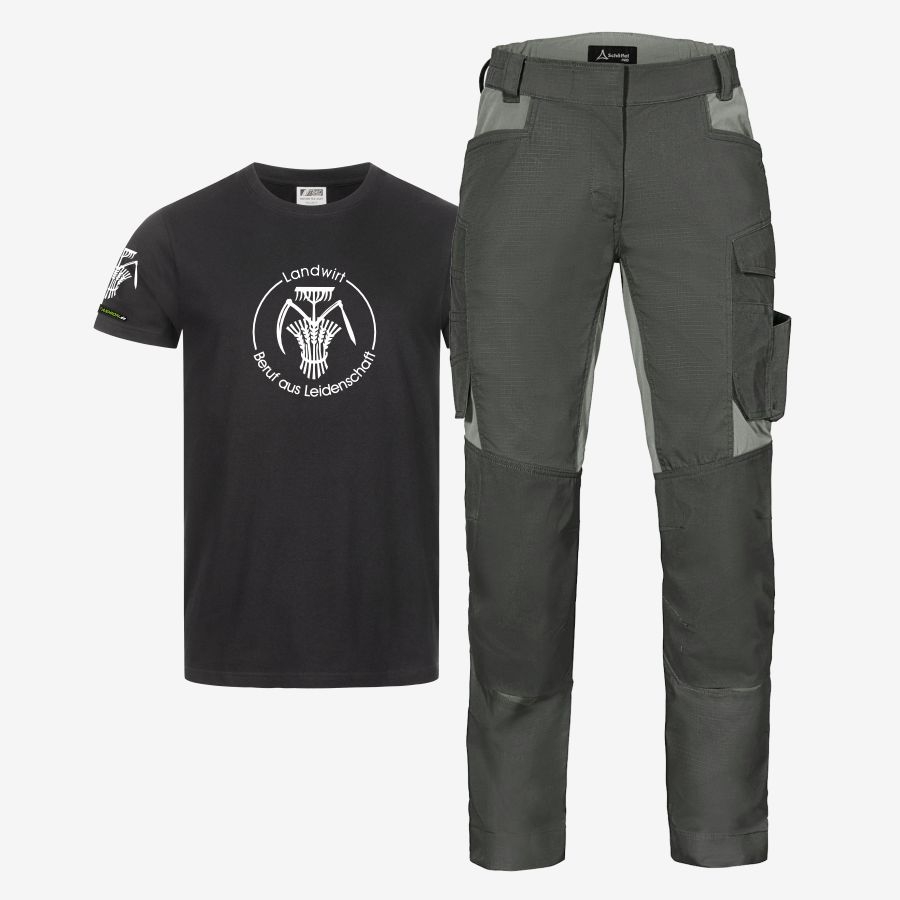 7511 Schöffel Pro Damenhose Meistermacher+T-Shirt