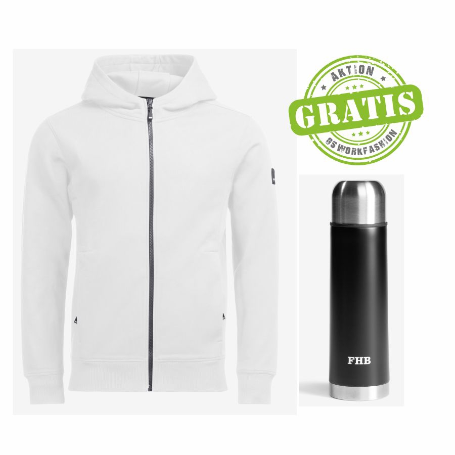 820130 FHB Hoodiejacke Quentin + Thermoskanne 820130 FHB Hoodiejacke Quentin + Thermoskanne