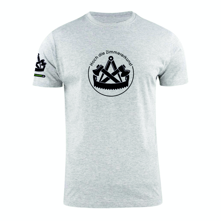 T-Shirt 100% Baumwolle mit Zimmerer Logo T-Shirt 100% Baumwolle mit Zimmerer Logo