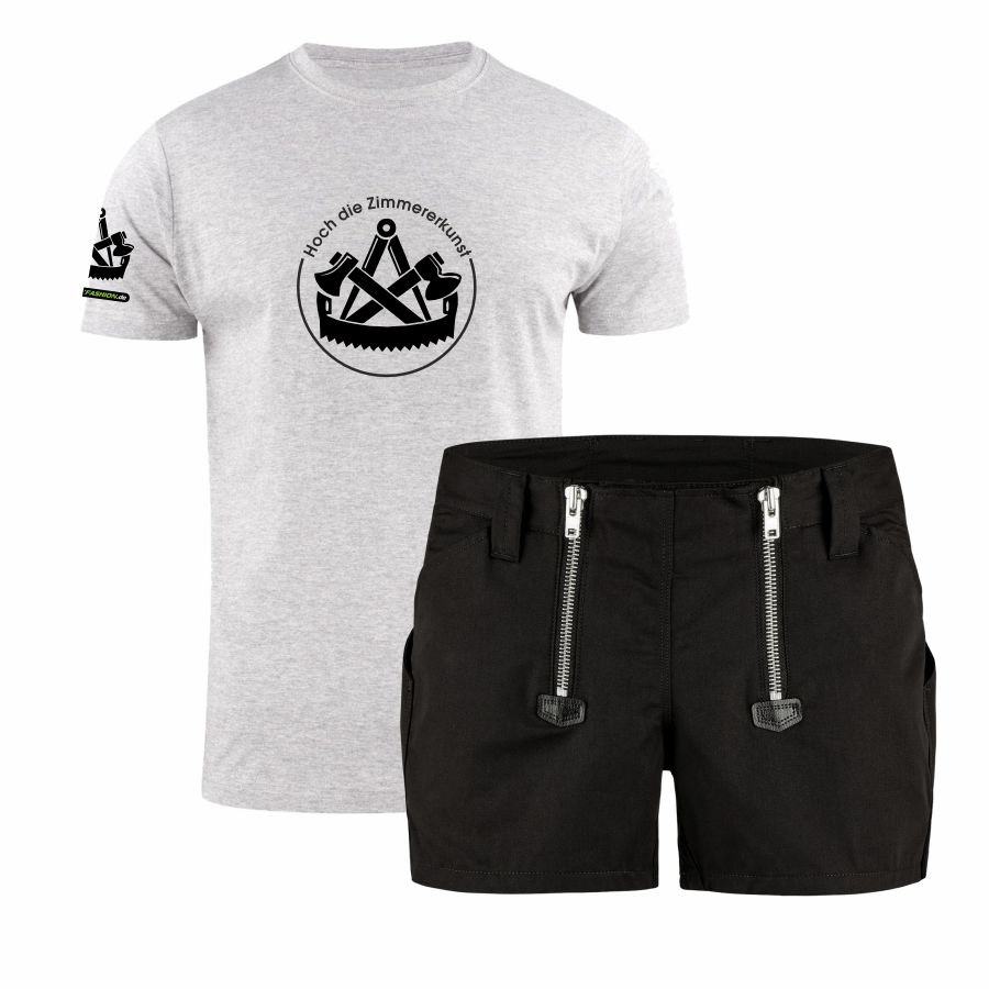 12531 FHB Zunft Short Maik+Gratis Zimmerer T-Shirt