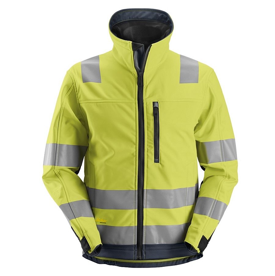 1230 Snickers AllroundWork Hi-Vis Softshelljacke 1230 Snickers AllroundWork Hi-Vis Softshelljacke