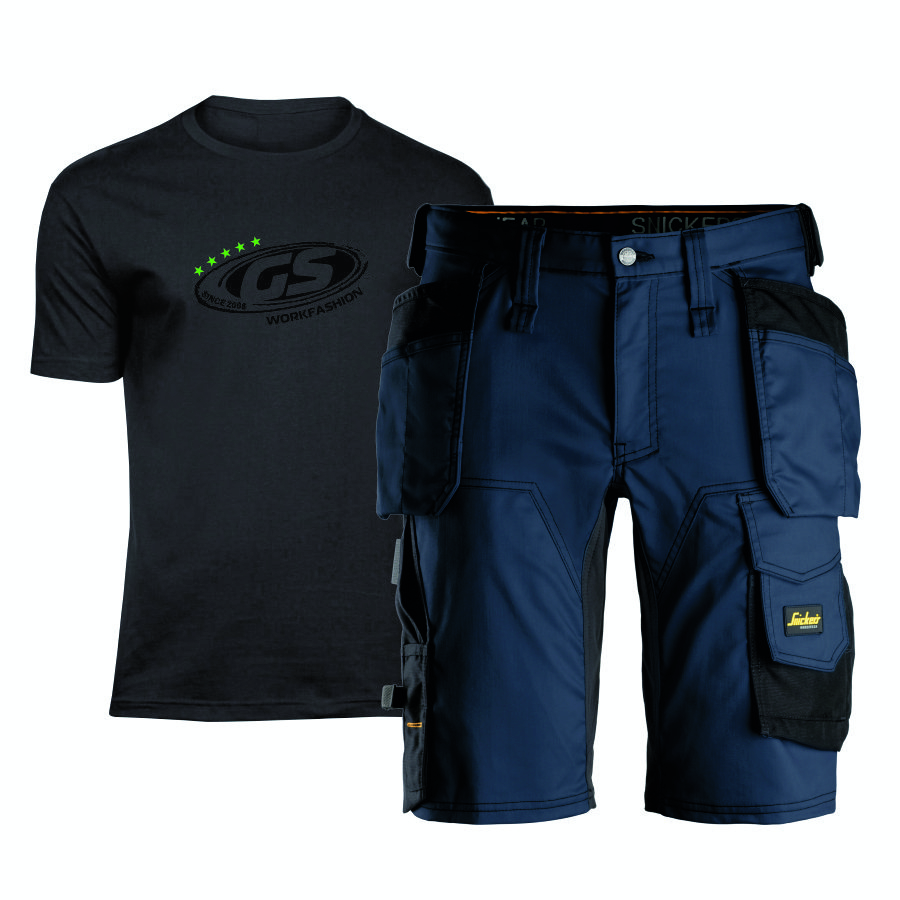 6141 Snickers Short m. Holstertaschen+Gratis Shirt