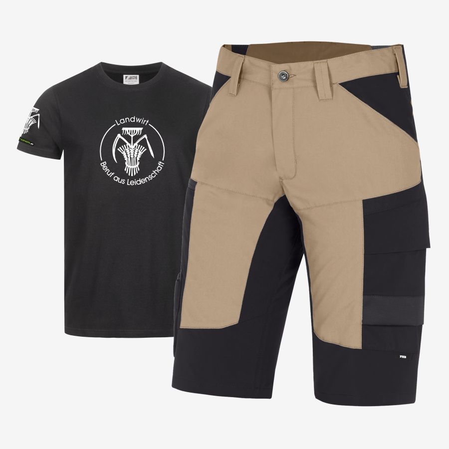 123130 FHB Short Kim Stretch+Gratis Shirt Landwirt