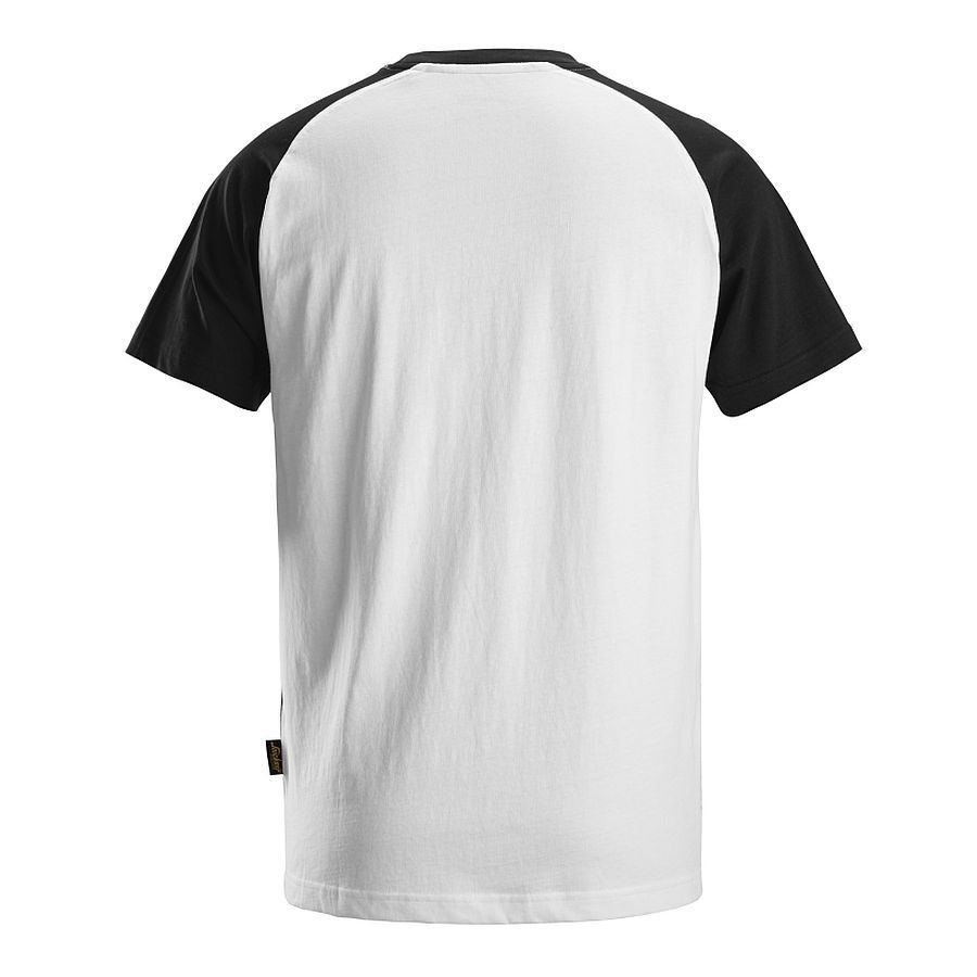2550 Snickers Zweifarbiges T-Shirt Baumwolle