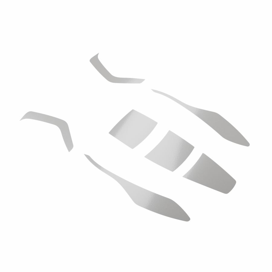 11301 Hellberg Reflektor Set Sector grau