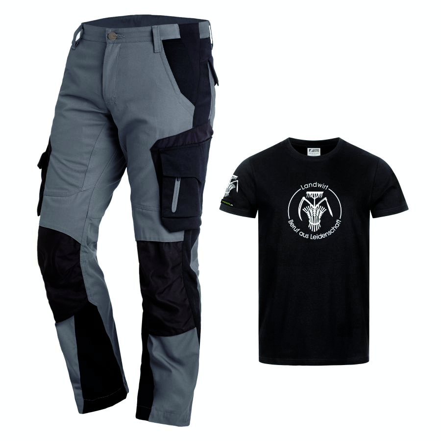 125100 FHB Arbeitshose Florian + T-Shirt Landwirt 125100 FHB Arbeitshose Florian + T-Shirt Landwirt