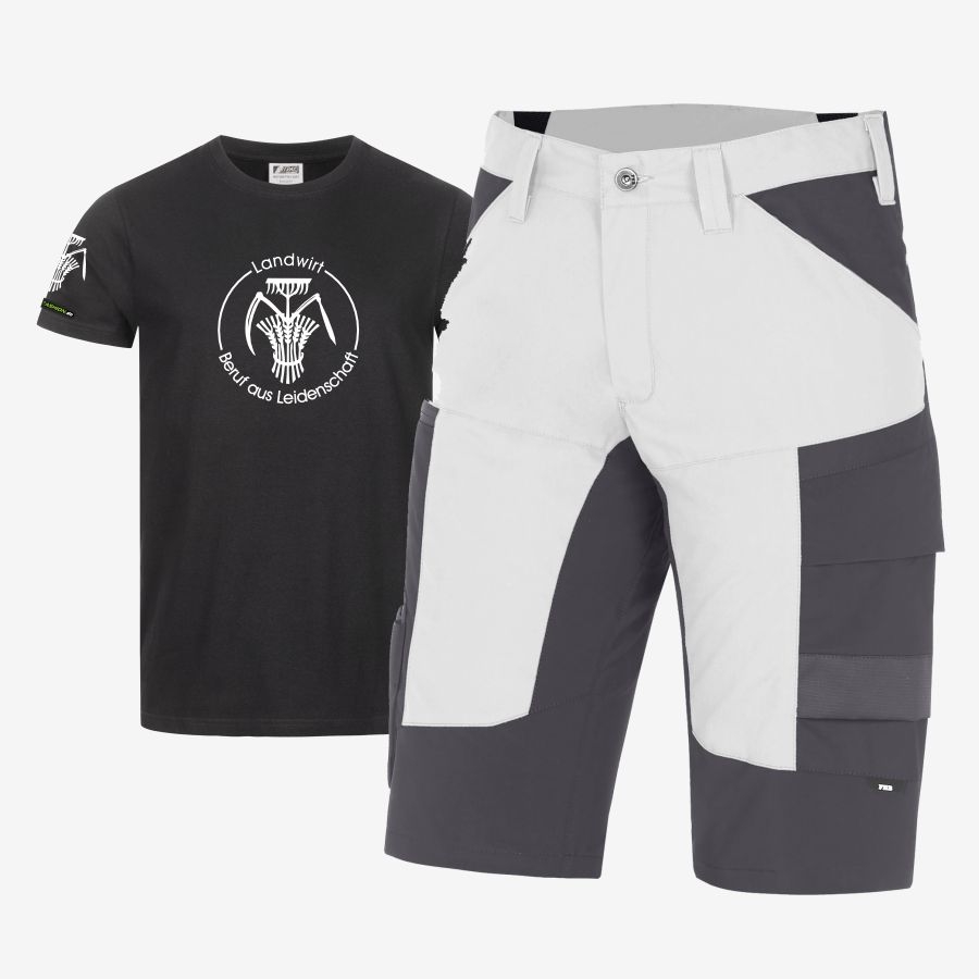 123130 FHB Short Kim Stretch+Gratis Shirt Landwirt