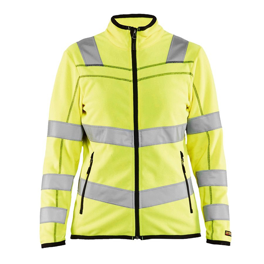 4966 Blakläder® Damen Microfleece Jacke Warnschutz