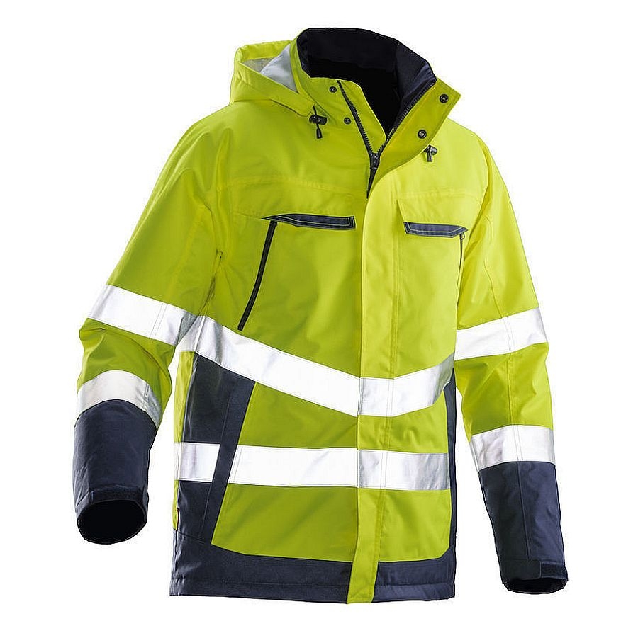 1383 Jobman Jacke gefüttert Hi-Vis 1383 Jobman Jacke gefüttert Hi-Vis