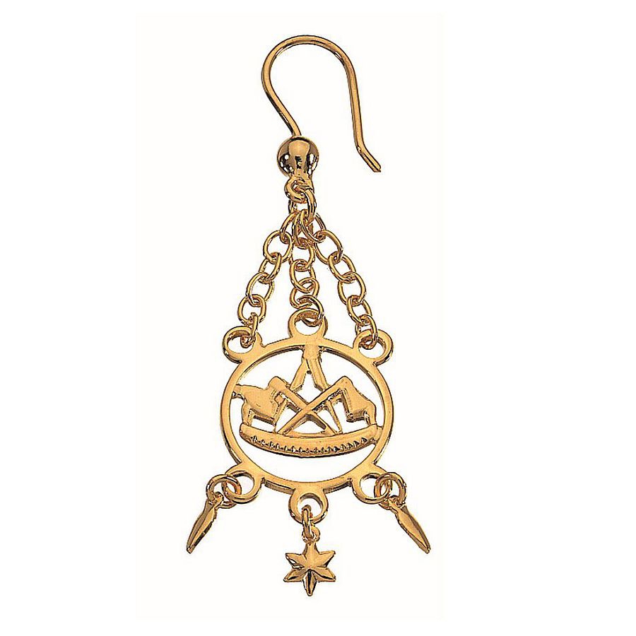 FHB Ohrhänger Messing