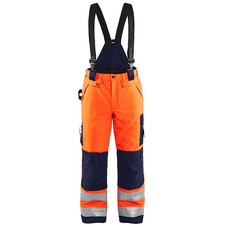1885 Blakläder® Winter Latzhose Warnschutz
