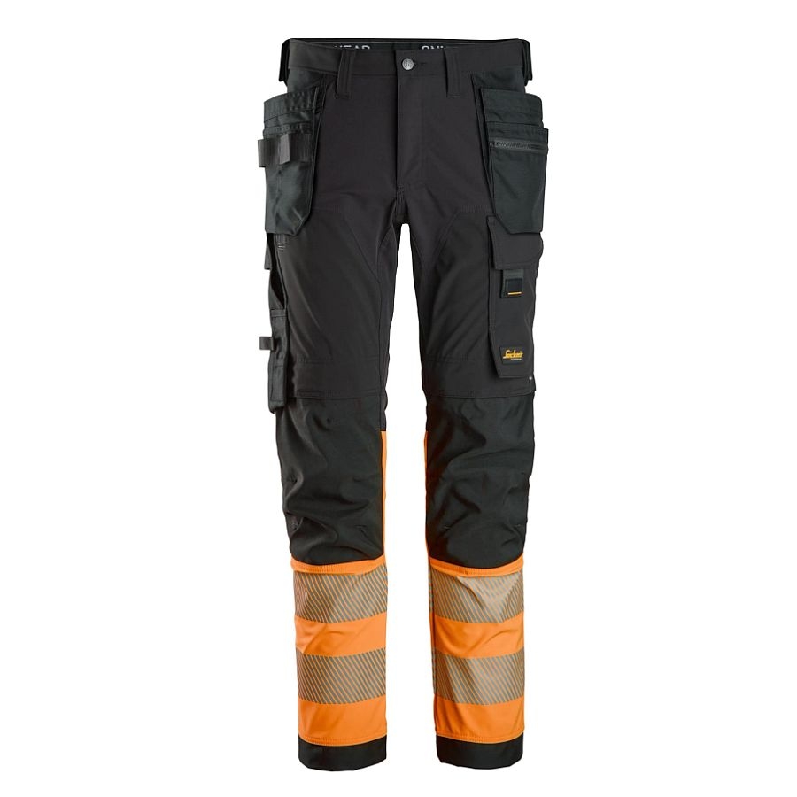 6231 Snickers High-Vis Arbeitshose Klasse 1