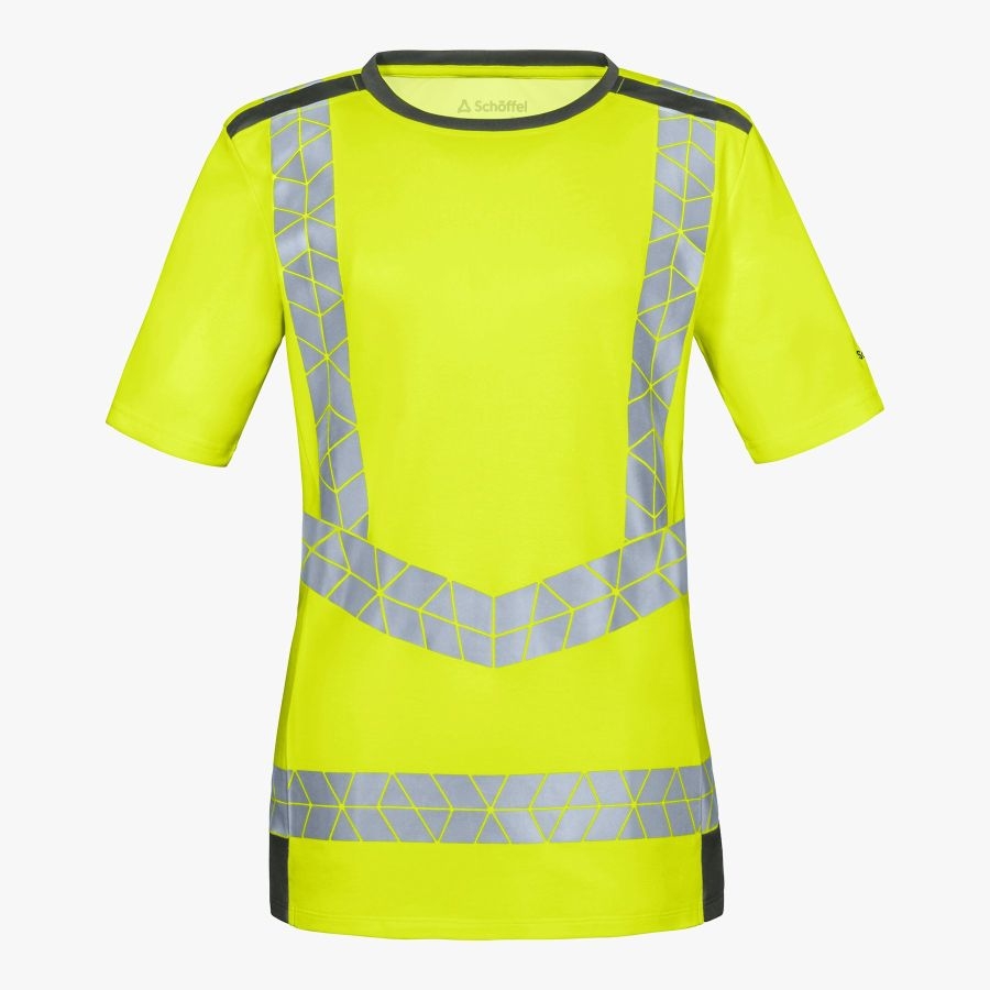 fluoreszierendes gelb|dunkelgrau - 980001