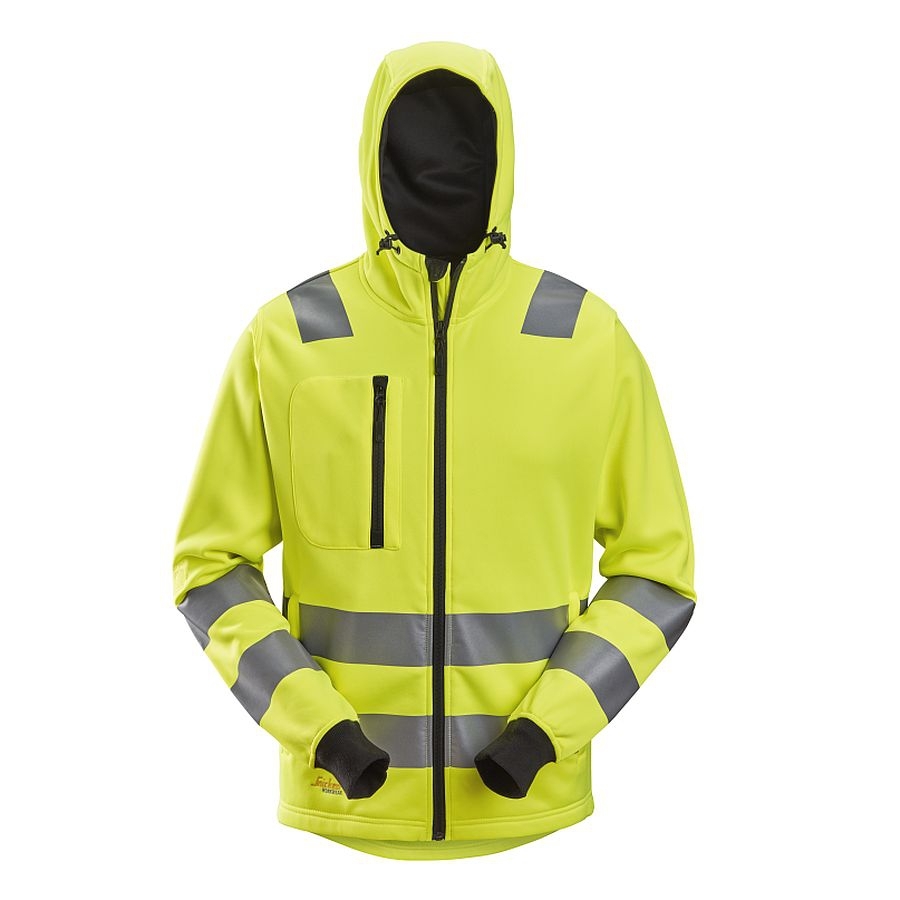 8039 Snickers AllroundWork Hi-Vis Hoodie 8039 Snickers AllroundWork Hi-Vis Hoodie