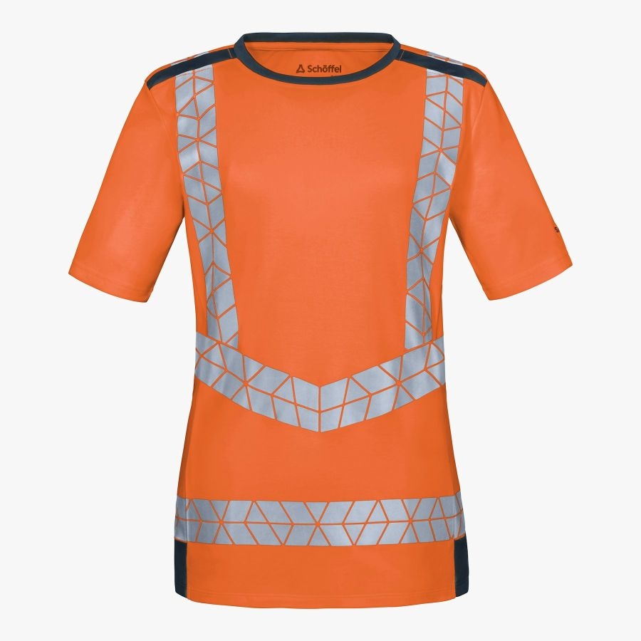 7709 Schöffel Pro High Vis Damen T-Shirt Warnheld