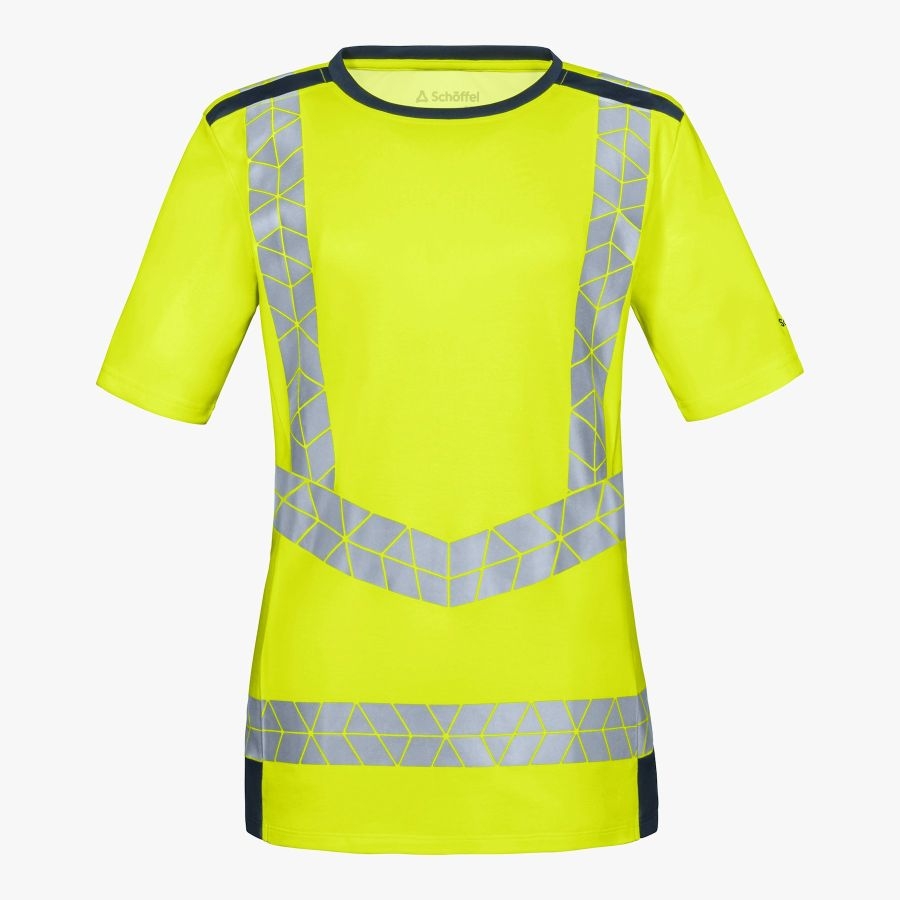 7731 Schöffel Pro HighVis Damen T-Shirt Signalheld