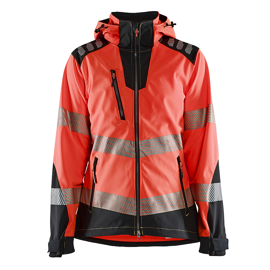 4791 Blakläder® High-Vis Damen Softshell Jacke 4791 Blakläder® High-Vis Damen Softshell Jacke