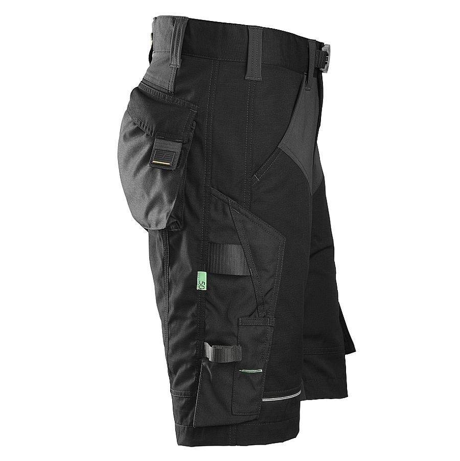 Snickers FlexiWork Hi-Vis Arbeitsshorts m. Holstertaschen Kl. 1 HV-Gelb Snickers FlexiWork Hi-Vis Arbeitsshorts m. Holstertaschen Kl. 1 HV-Gelb