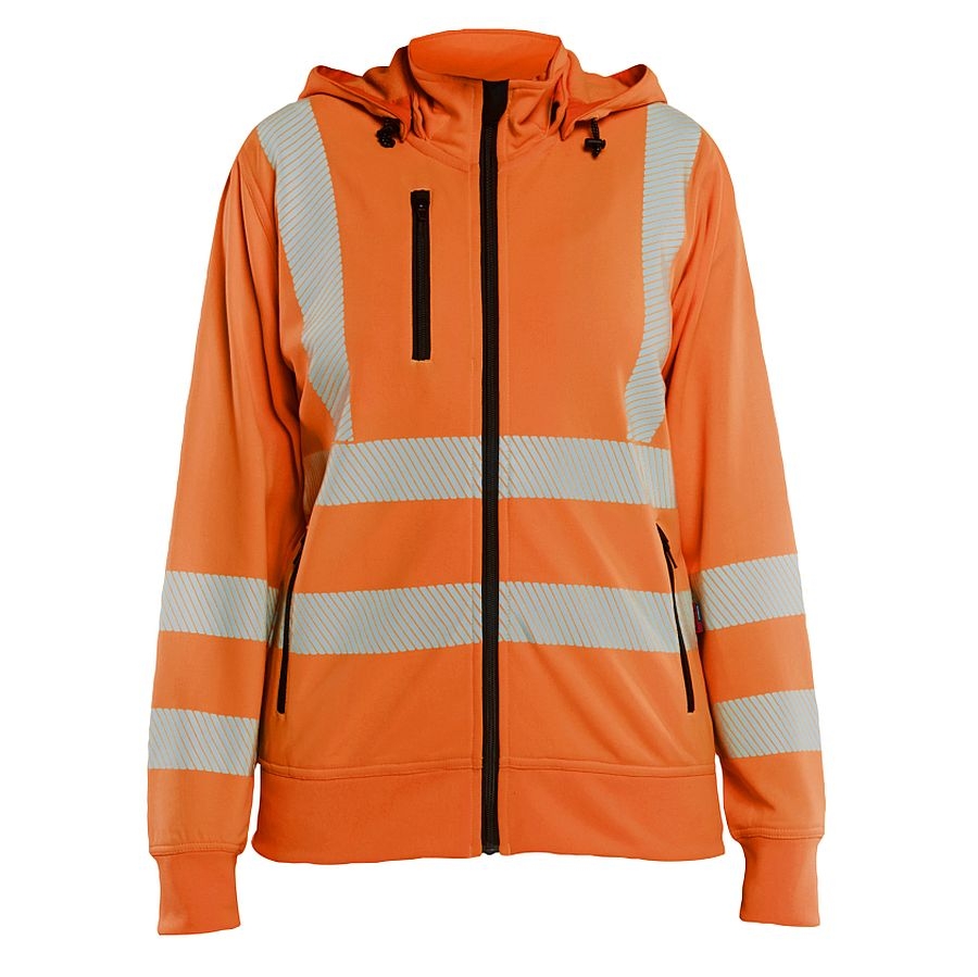 3574 Blakläder® High-Vis Damen Sweatjacke Kl. 3 3574 Blakläder® High-Vis Damen Sweatjacke Kl. 3