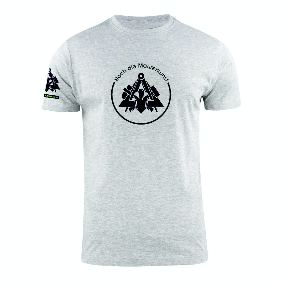 T-Shirt 100% Baumwolle mit Maurer Logo T-Shirt 100% Baumwolle mit Maurer Logo