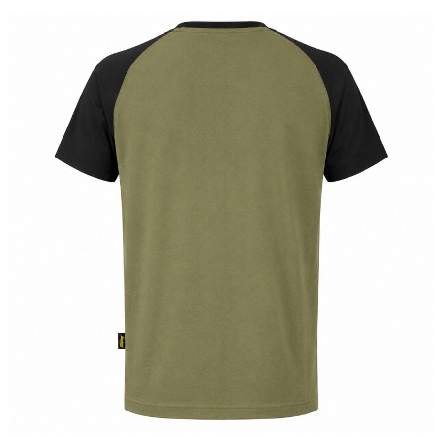 2550 Snickers Zweifarbiges T-Shirt Baumwolle