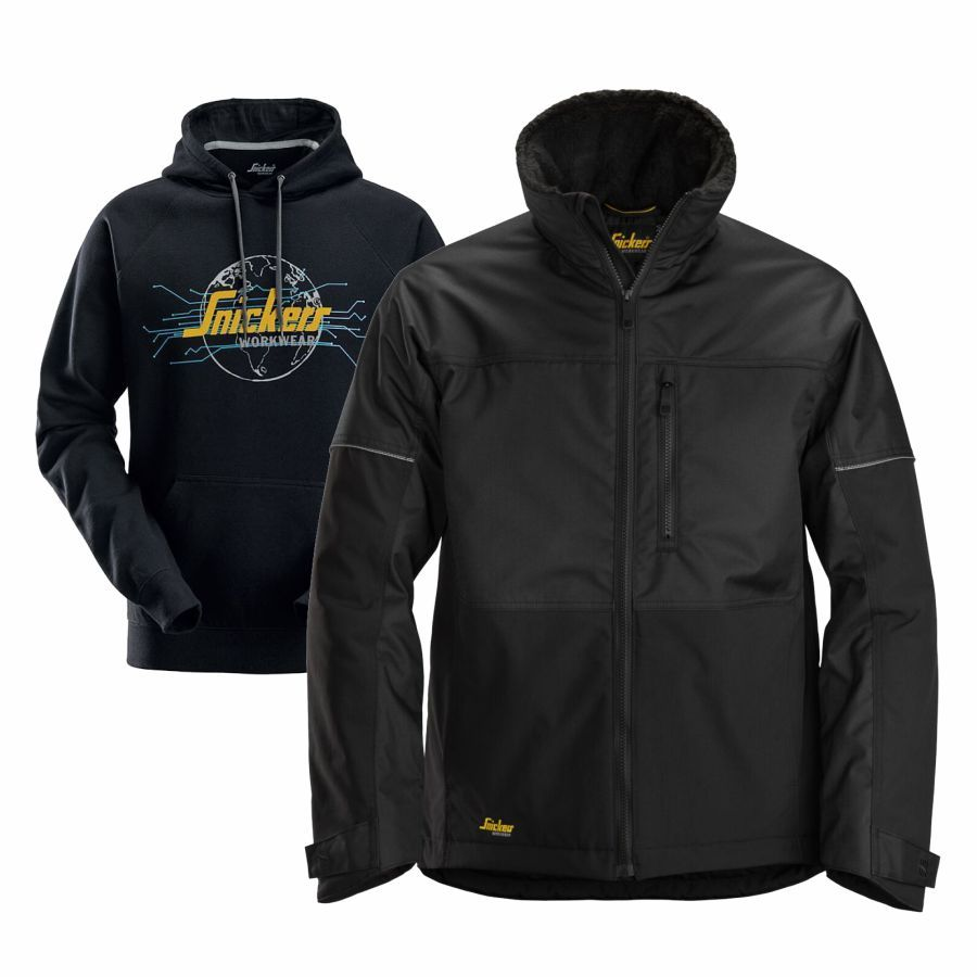 1148 Snickers Winterjacke inkl. *GRATIS* Hoodie
