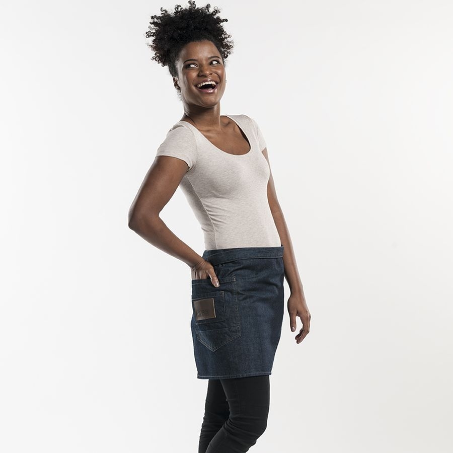 488 Chaud Devant® Schürze Backpocket Blue Denim 488 Chaud Devant® Schürze Backpocket Blue Denim