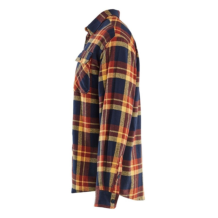 3288 Blakläder® Flanellhemd 100% Baumwolle