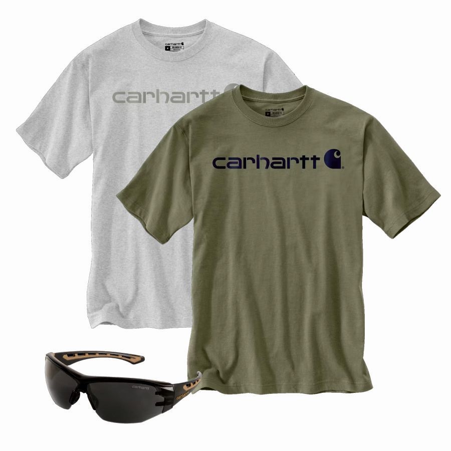 103361 Carhartt® Dearborn T-Shirt 2er Pack+Brille