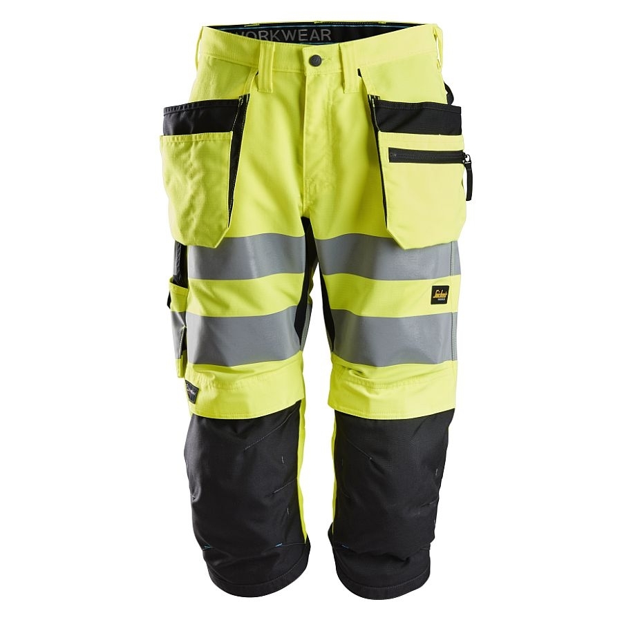 6134 Snickers LiteWork High-Vis Piratenhosen 6134 Snickers LiteWork High-Vis Piratenhosen