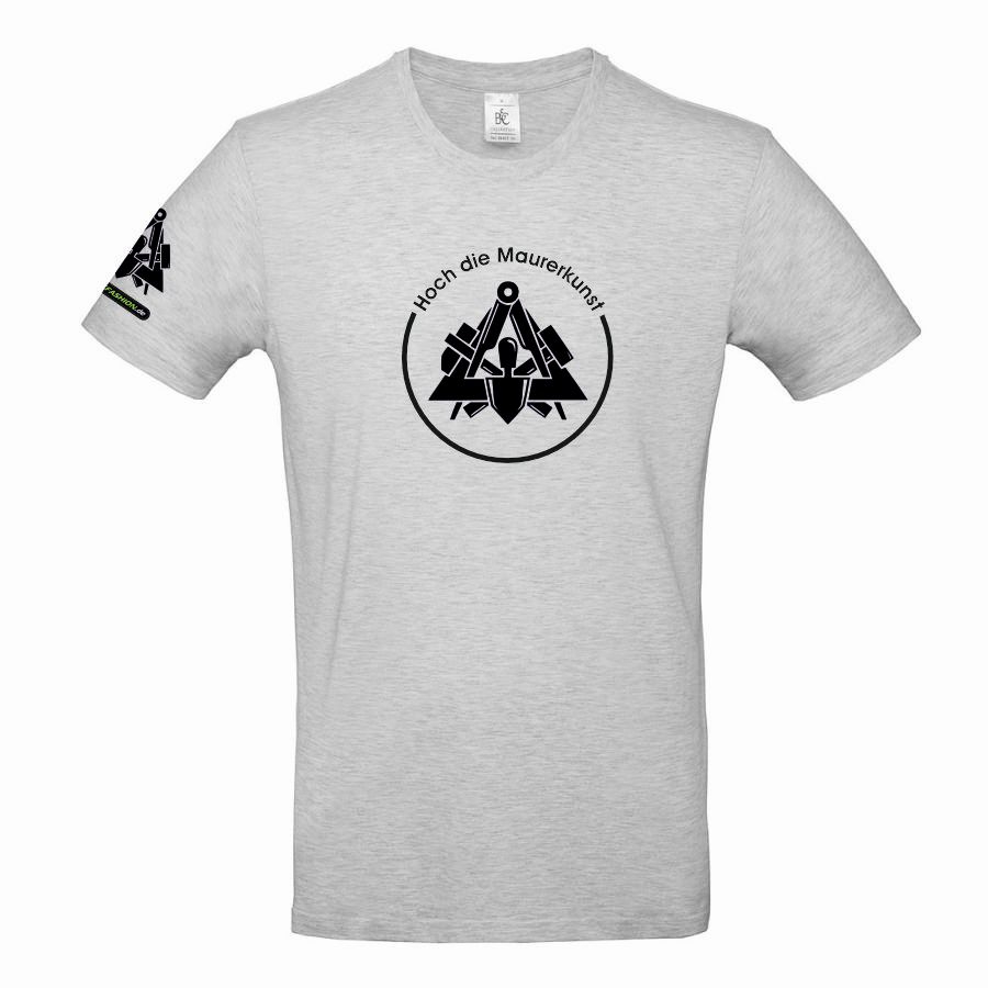T-Shirt 100% Baumwolle mit Maurer Logo T-Shirt 100% Baumwolle mit Maurer Logo