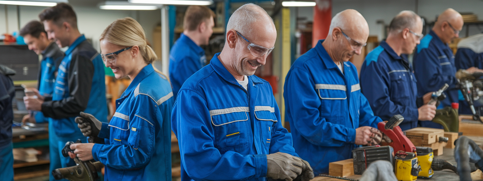 Die richtige Größe finden: Warum Passform bei Arbeitskleidung entscheidend ist