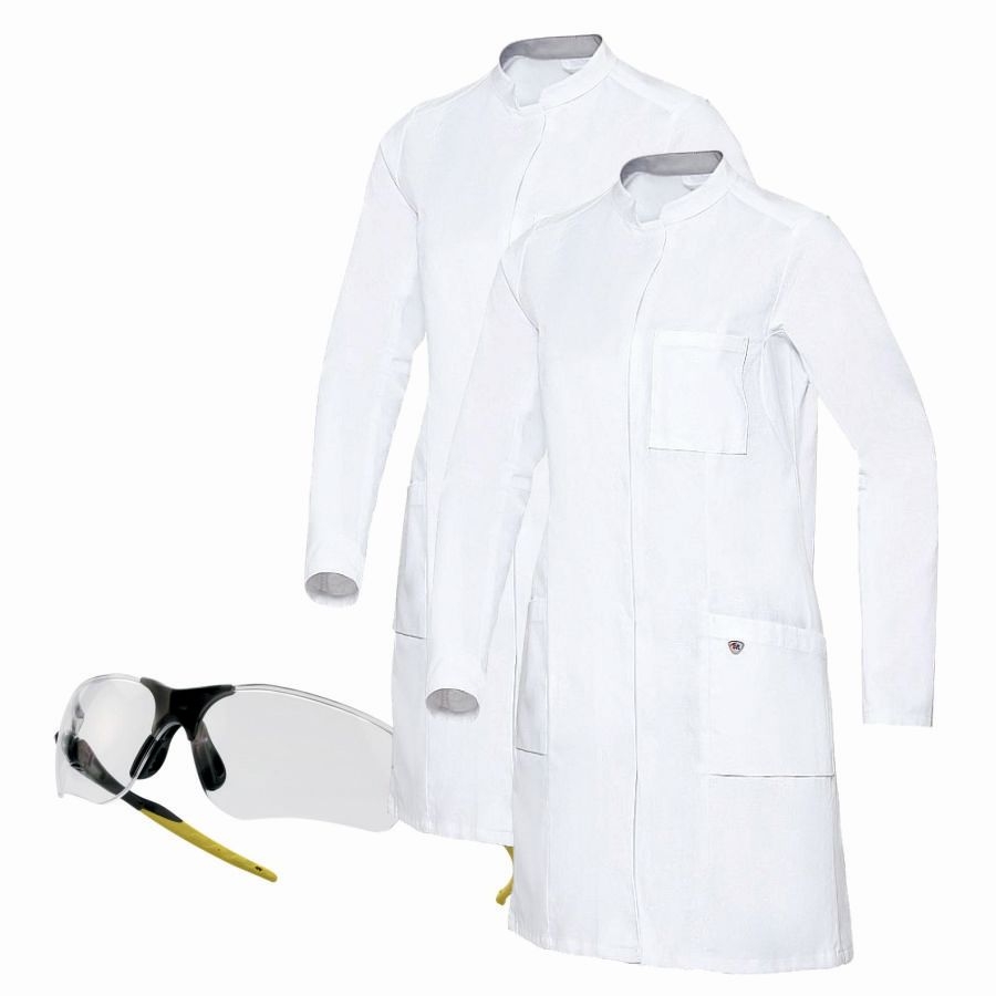 1752 BP Damenmantel 2er Pack+Gratis Schutzbrille