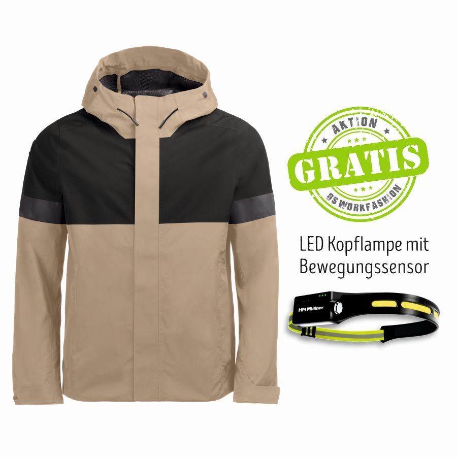 78136 FHB Regenjacke Luca + Gratis Stirnlampe 78136 FHB Regenjacke Luca + Gratis Stirnlampe