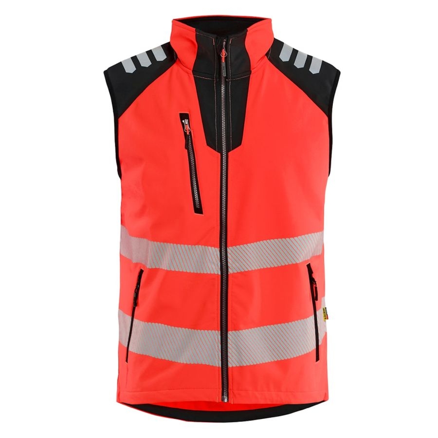3091 Blakläder® Softshell Weste High Vis