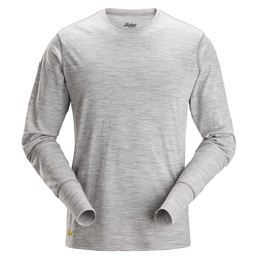2451 Snickers Langarmshirt aus Merinowolle