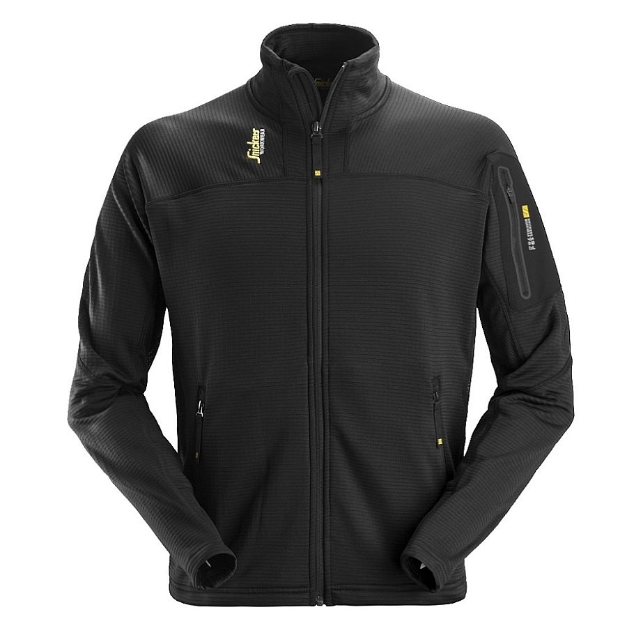 9438 Snickers Body Mapping Fleece Jacke 9438 Snickers Body Mapping Fleece Jacke