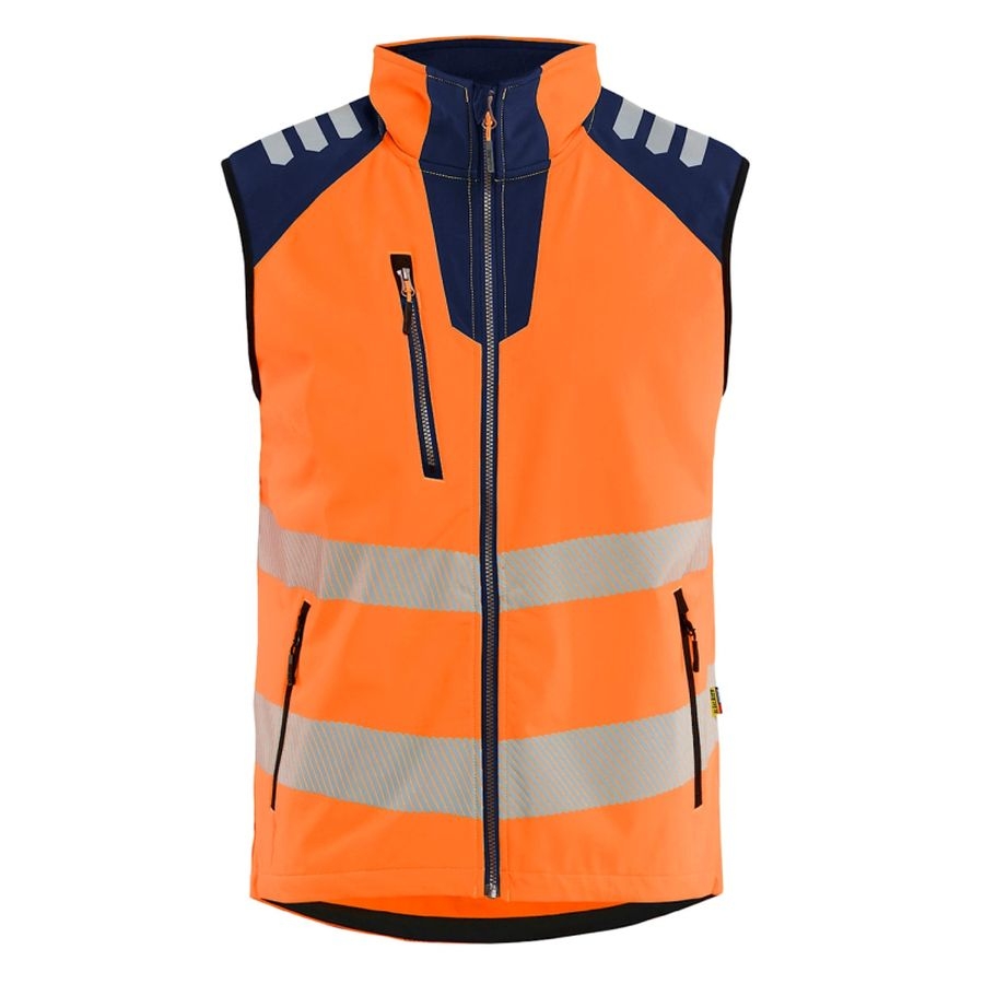 3091 Blakläder® Softshell Weste High Vis
