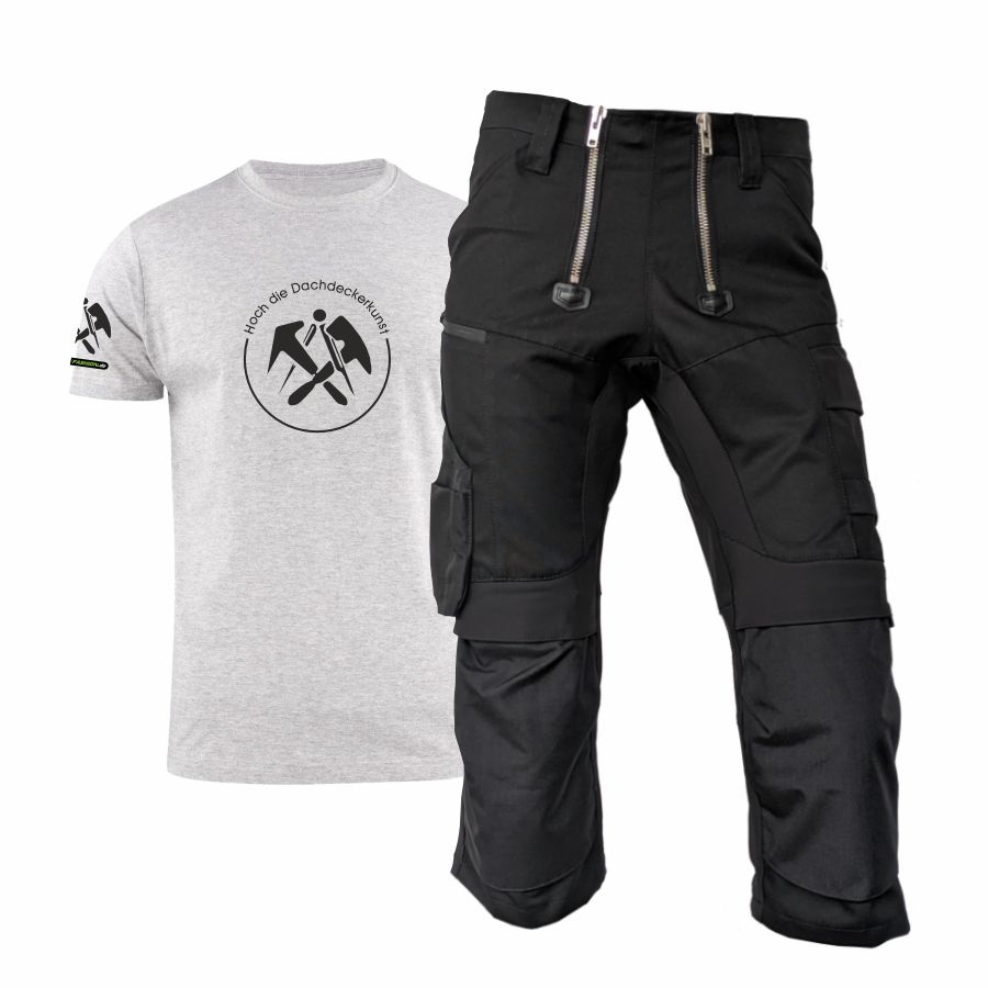 12272 FHB Zunft Piratenhose Lou+Dachdecker T-Shirt