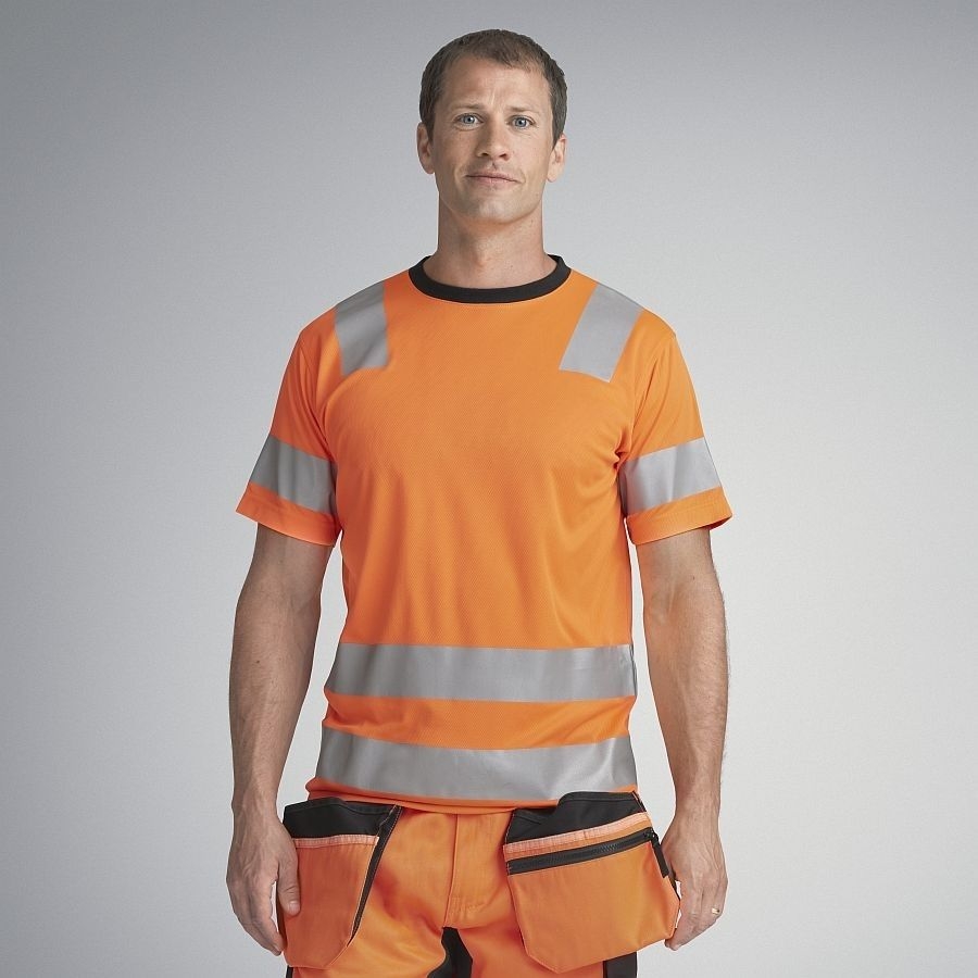 2530 Snickers AllroundWork Hi-Vis T-Shirt Klasse 2 2530 Snickers AllroundWork Hi-Vis T-Shirt Klasse 2