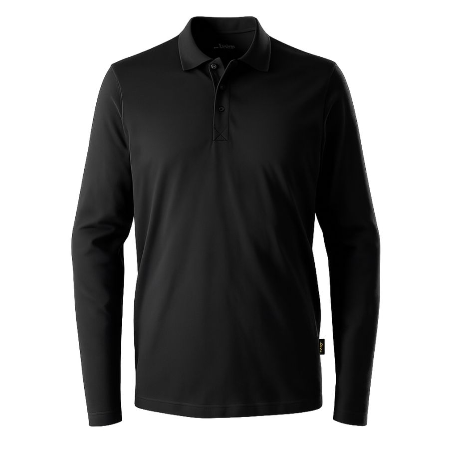 2608 Snickers Shirt langarm mit Polokragen