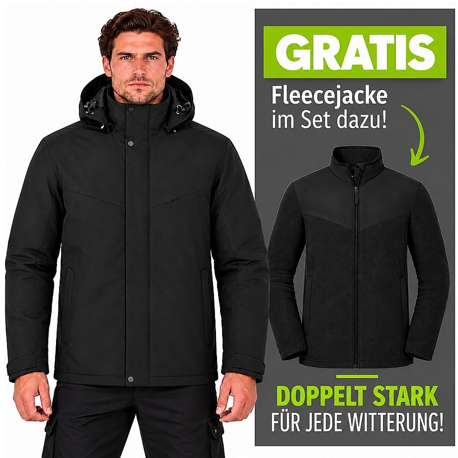 7525 Schöffel Pro Winterjacke + GRATIS Fleecejacke